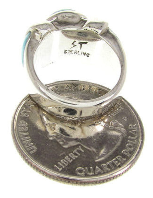 Southwestern Turquoise Jewelry Ring Size 5-1/4 BW62756